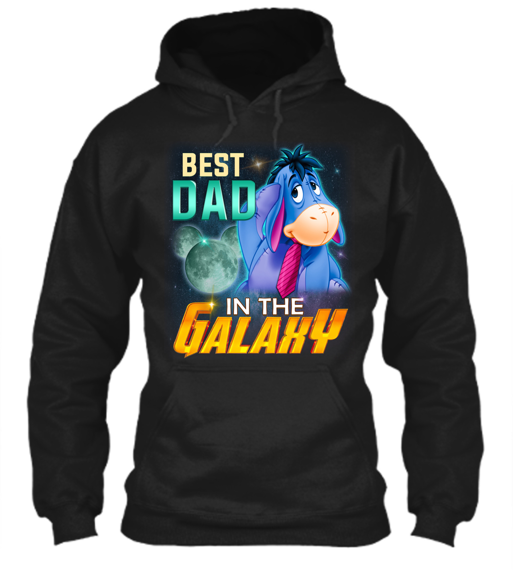 Best Dad Eeyore In The Galaxy Shirt