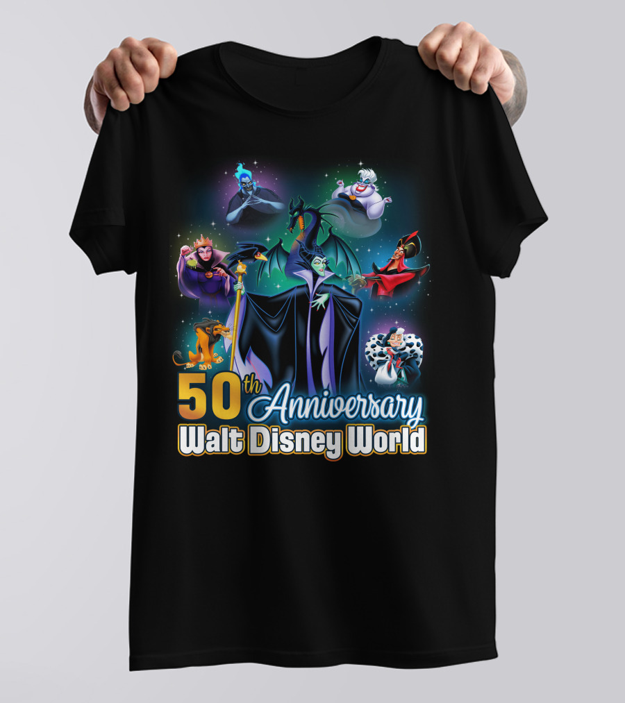 50Th Anniversary Walt Disney World Mikey And Minnie Shirt
