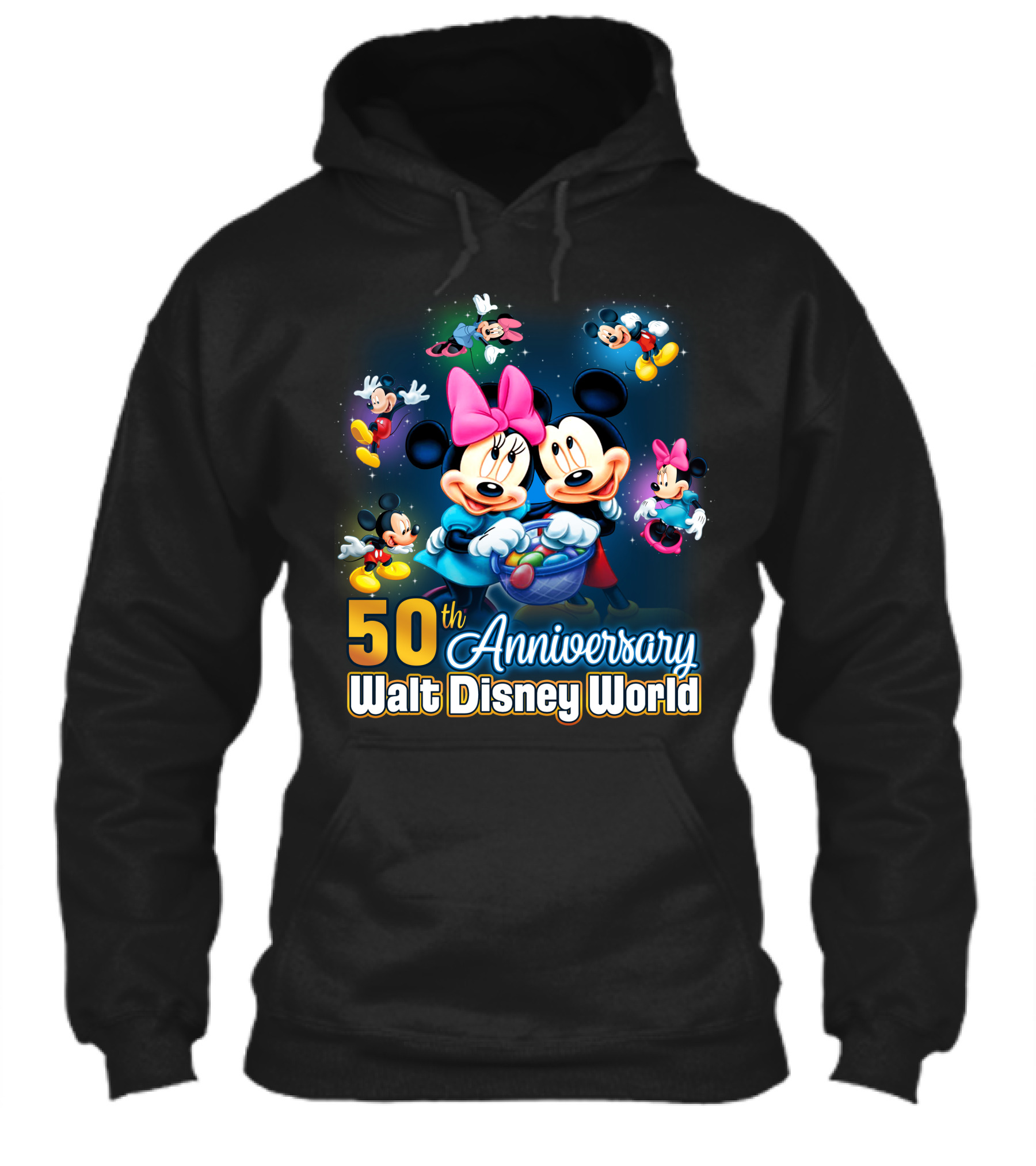 50Th Anniversary Walt Disney World Mikey And Minnie Shirt