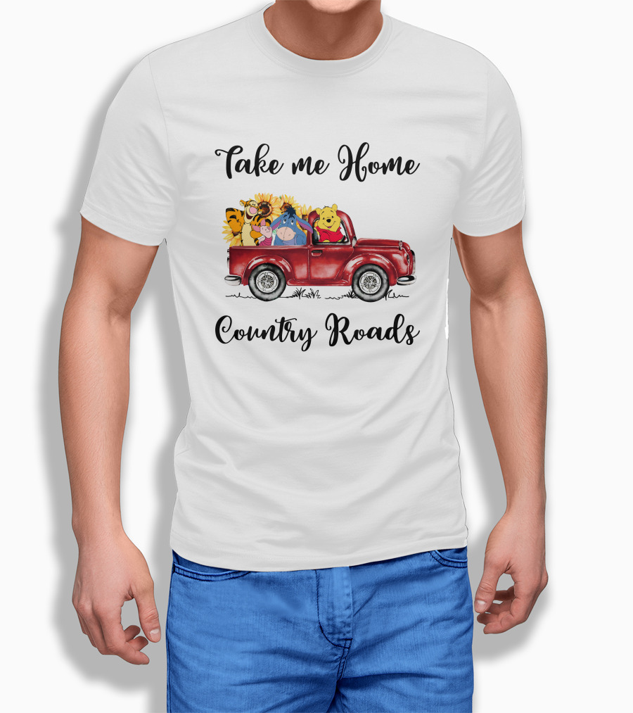 Take Me Home Country Roads Bear Drive Shirt