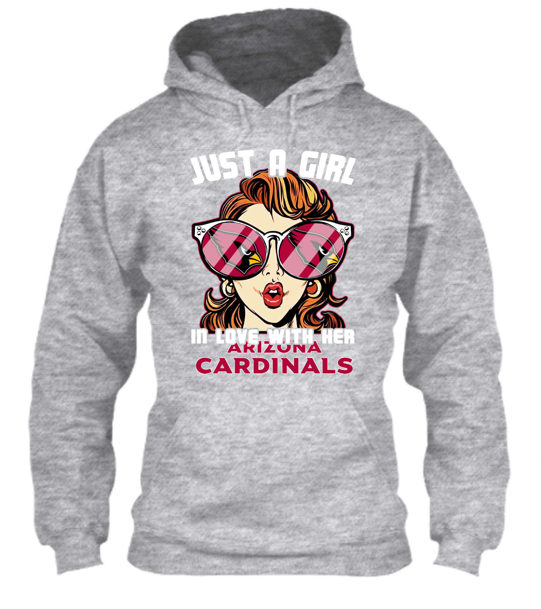 Just A Girl In Love With Her Arizona Cardinals Shirt