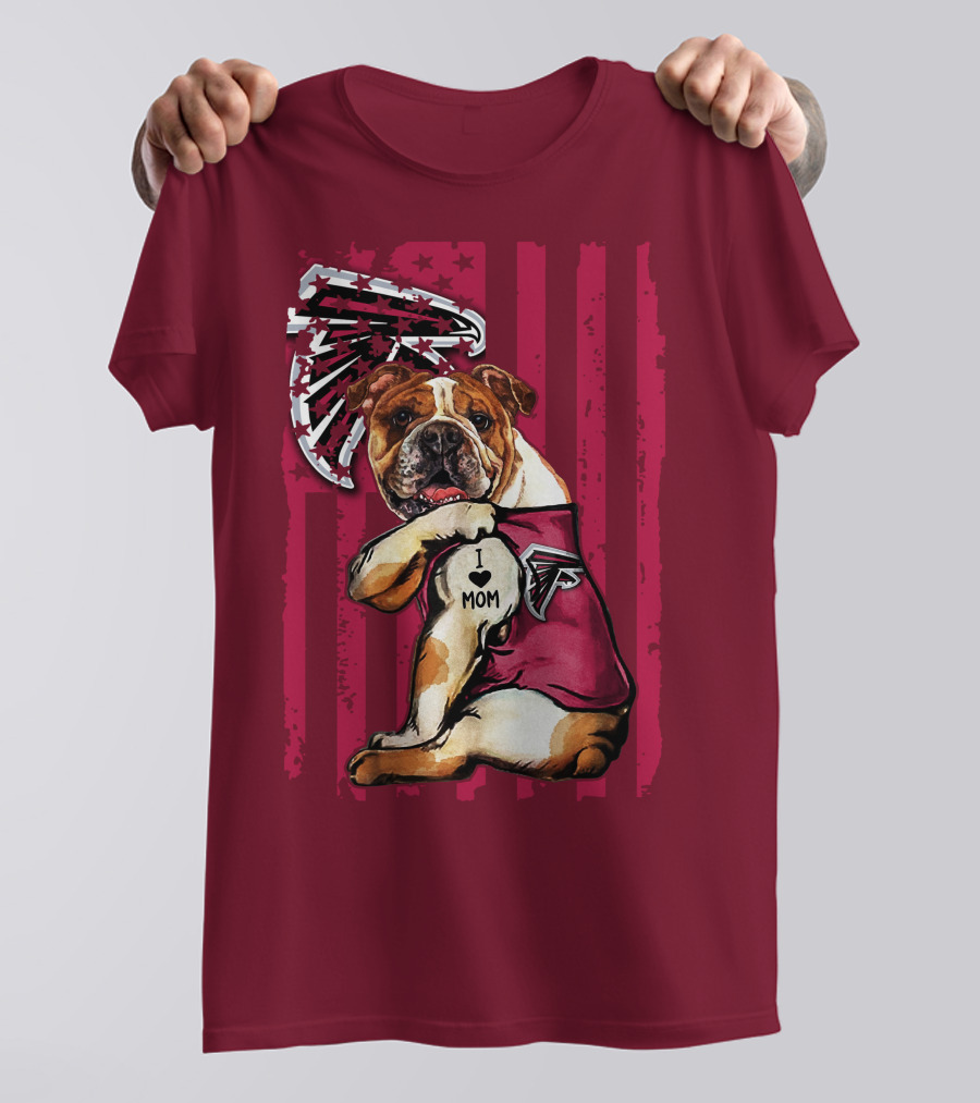 French Bulldog And Atlanta Falcons For Life Shirt