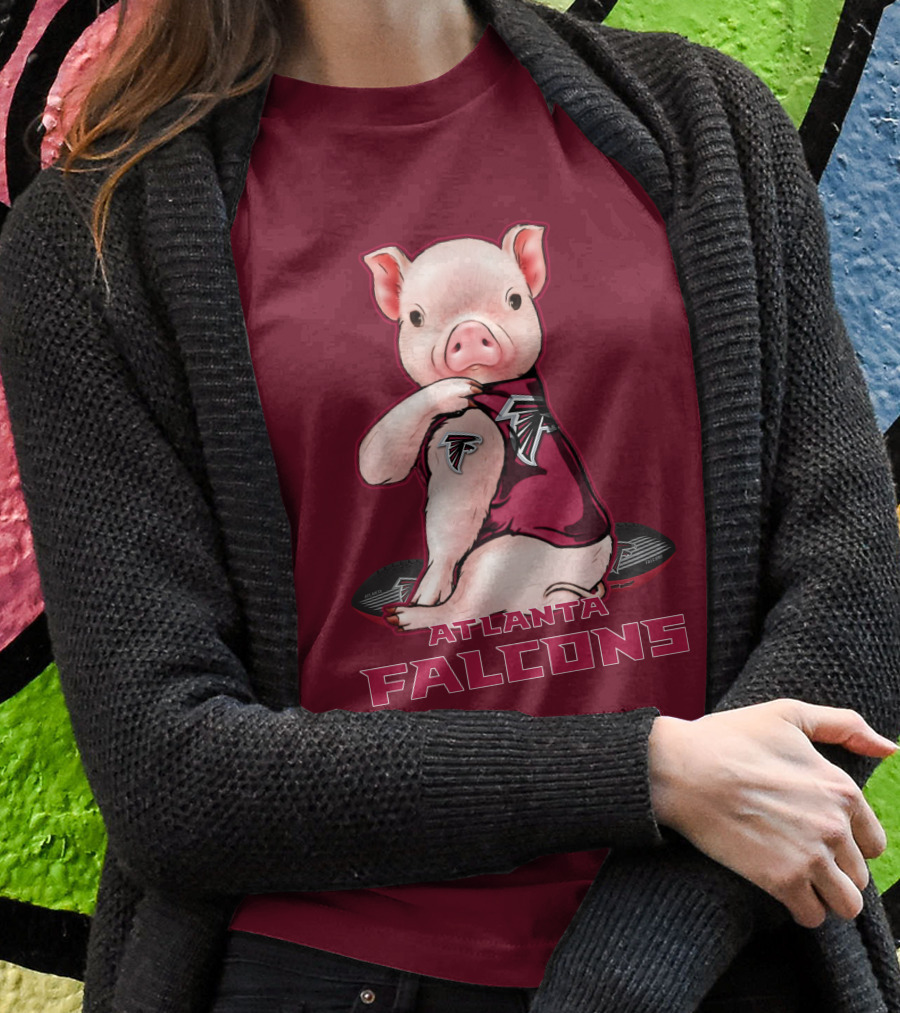 Atlanta Falcons Pig Mascot Shirt