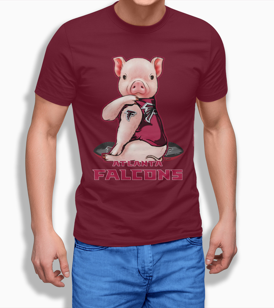 Atlanta Falcons Pig Mascot Shirt