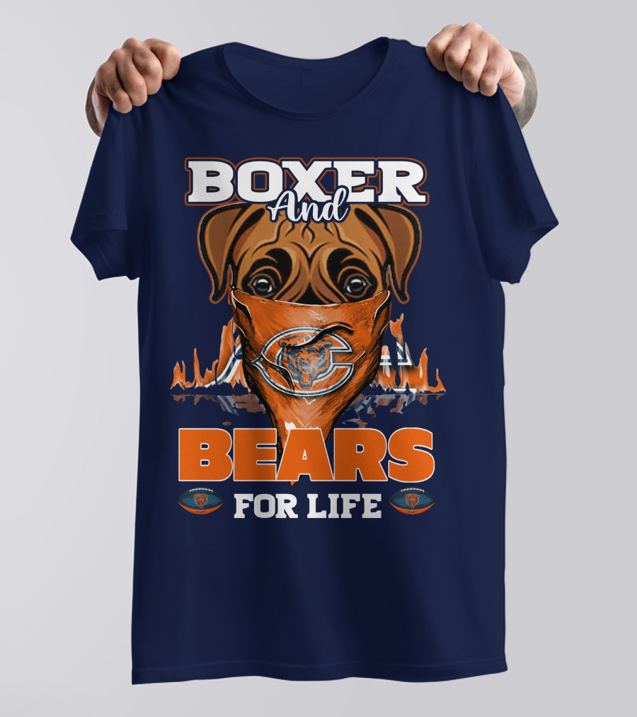 Beagle And Bears For Life Chicago Bears Shirt