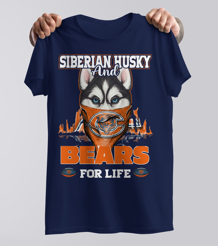 Hlw Bulldog Chicago Bears Halloween Pumpkin Dog Shirt