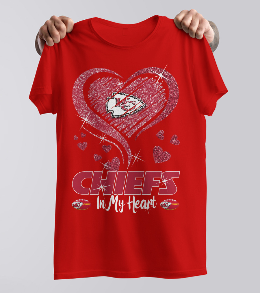 Kansas City Chiefs German Shepherd I Love Mom Shirt