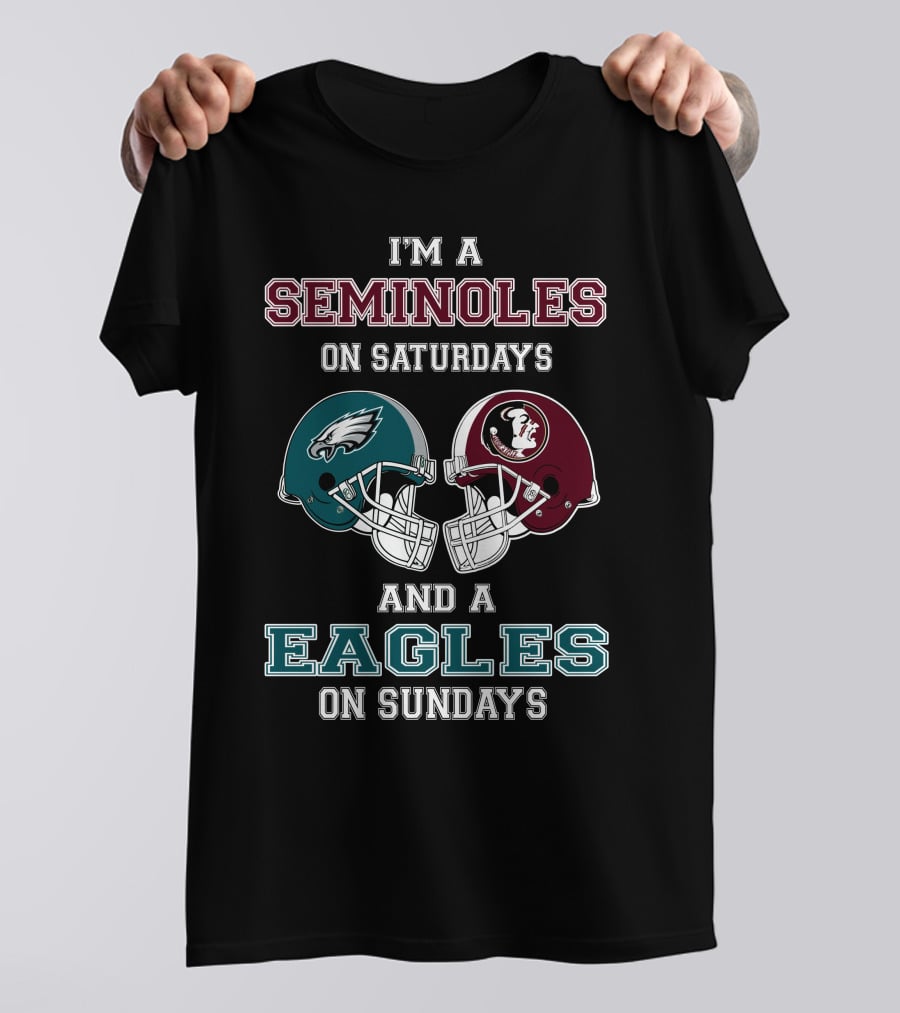 Im A Huskers On Saturdays And A Broncos On Sundays Shirt
