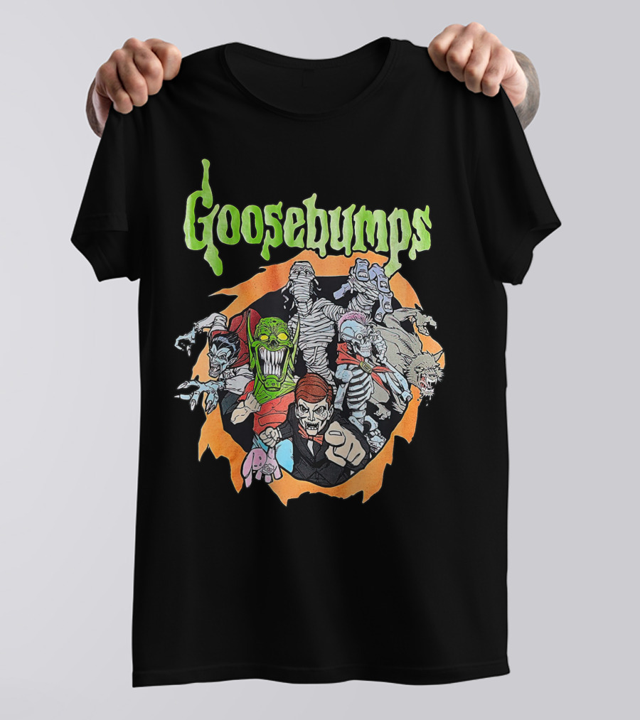 Vintage Halloween Trick Or Treat Silhouettes Full Moon Rome Ga Shirt