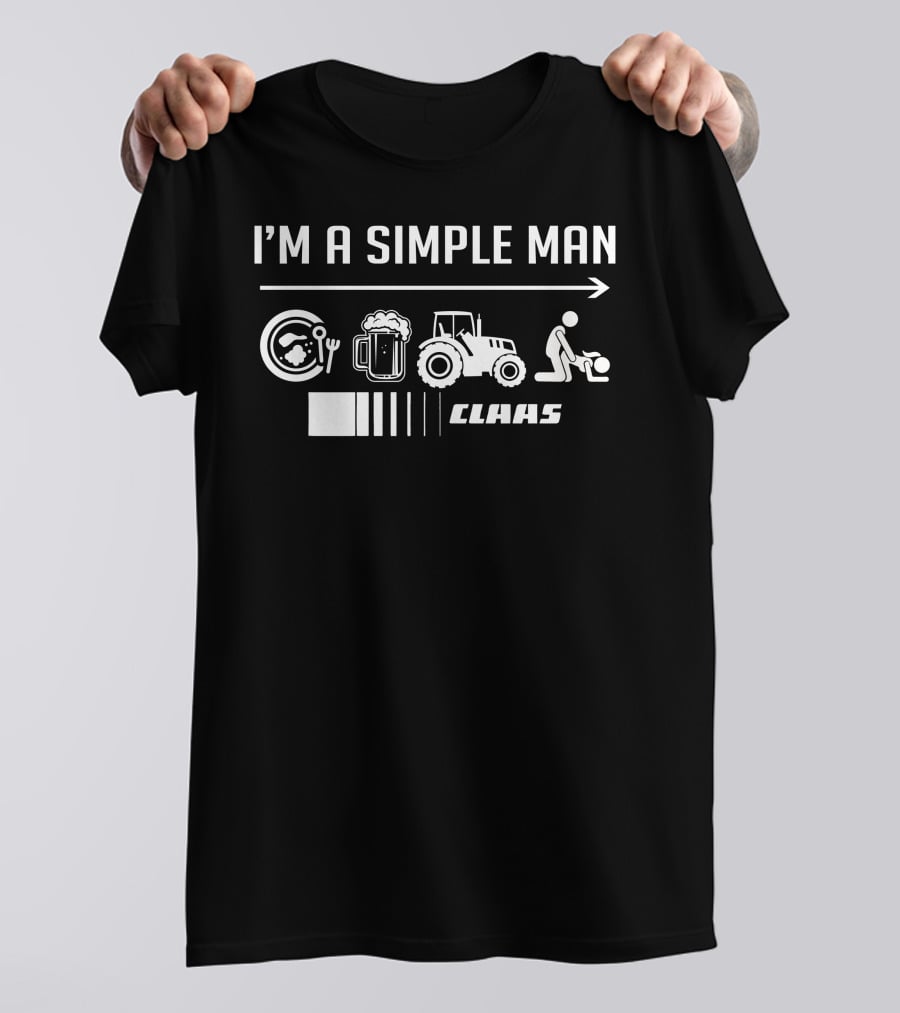 Im A Simple Man Farmall International Harvester Shirt