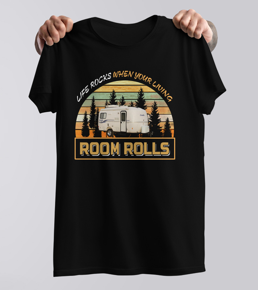 Life Rocks When Your Living Room Rolls Pleasureway Plateau Xl Shirt