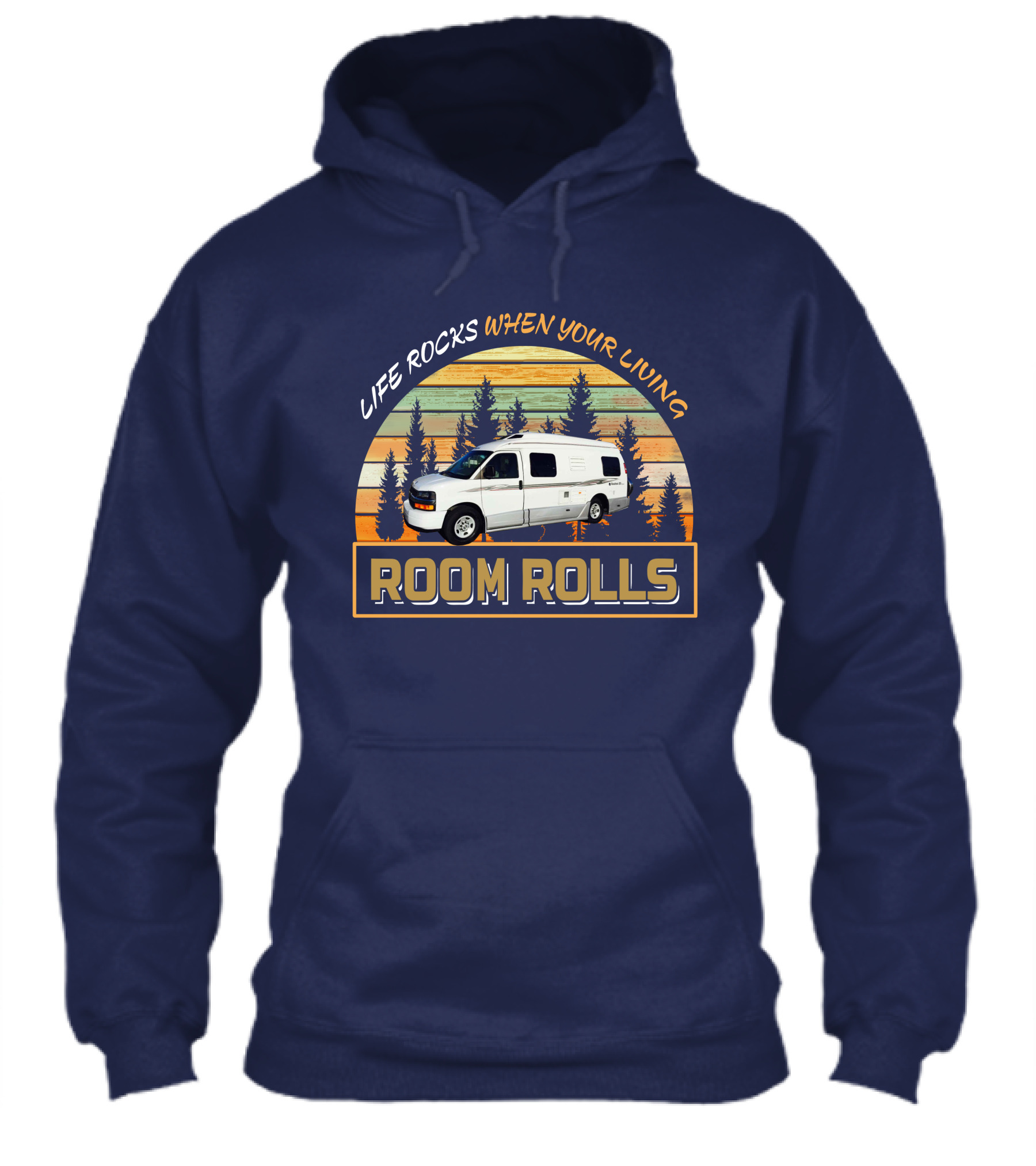 Life Rocks When Your Living Room Rolls Roadtrek 210P Shirt