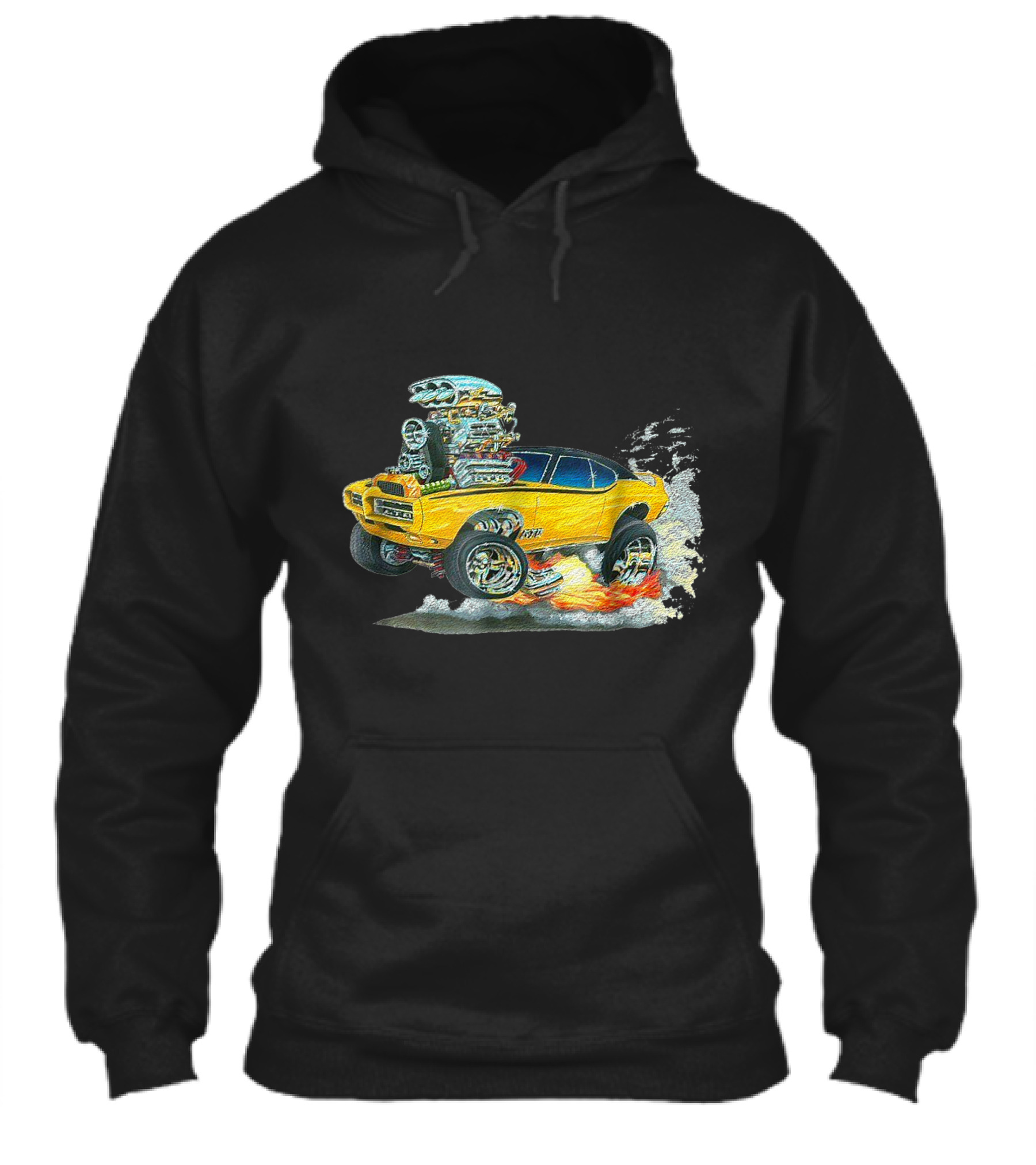 Retro 70S American Muscle Hot Rod Classic Car Racing Power Shirt