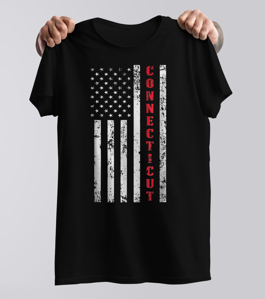 Usa Red White Blue American Flag Fourth Of July Shirt