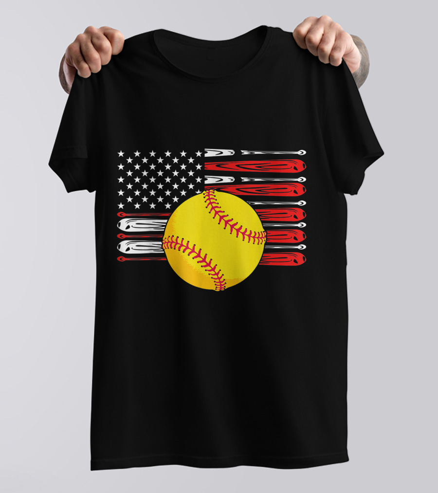 Usa Independence Day July 4Th American Flag Dirt Bike Shirt