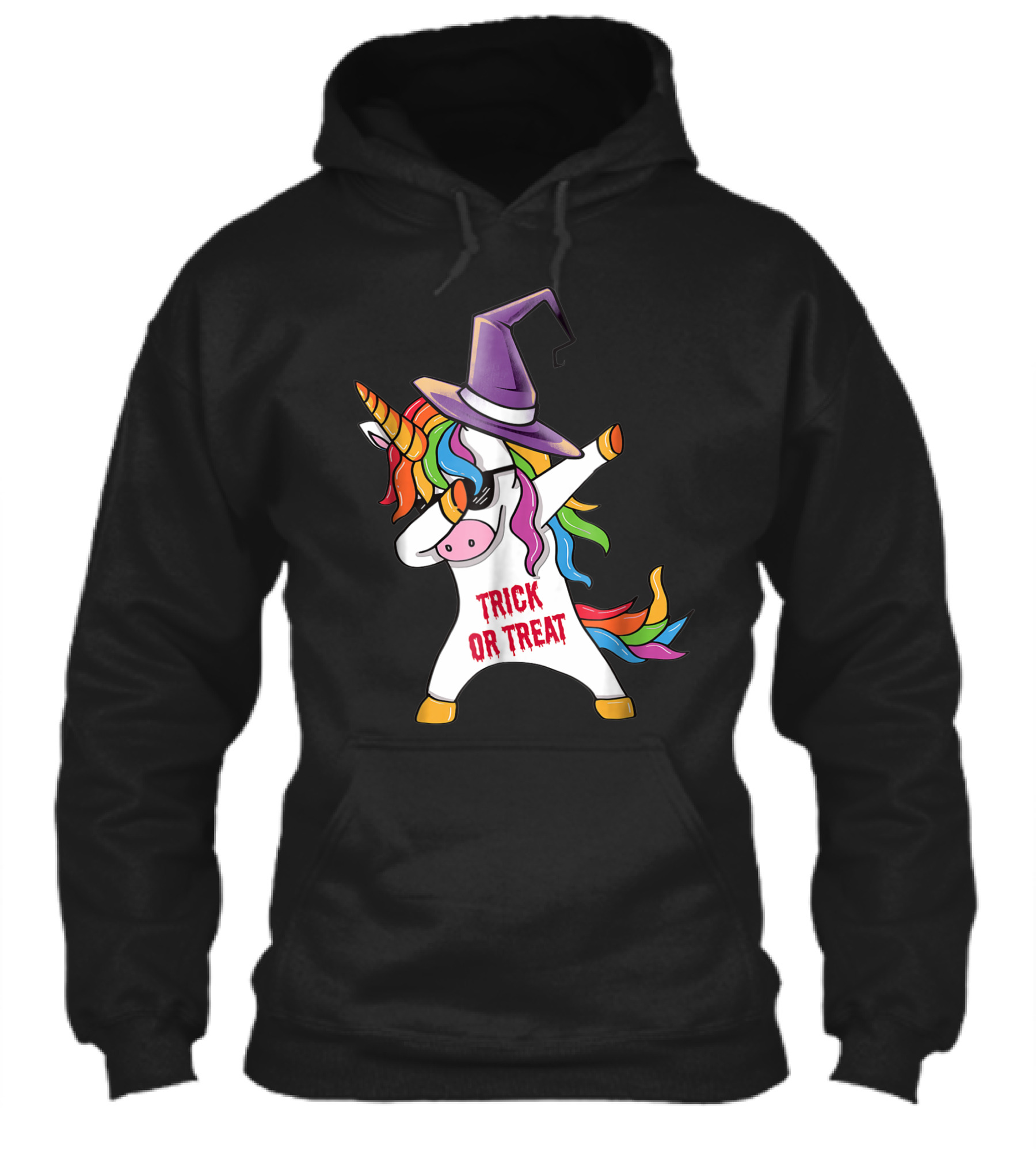 Trick Or Treat Dabbing Unicorn Halloween Unicorn Dab Shirt