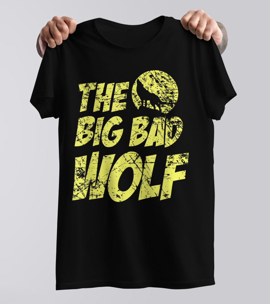 The Big Bad Wolf Red Wolf Head Shirt
