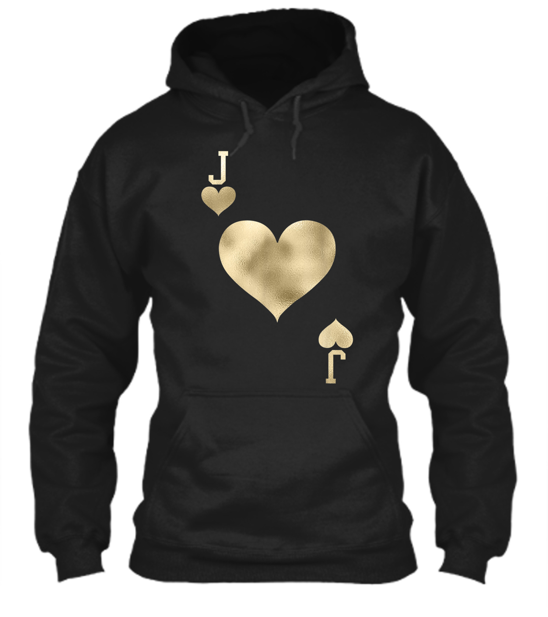Jack Of Hearts Playing Card Gold Halloween Costume Shirt