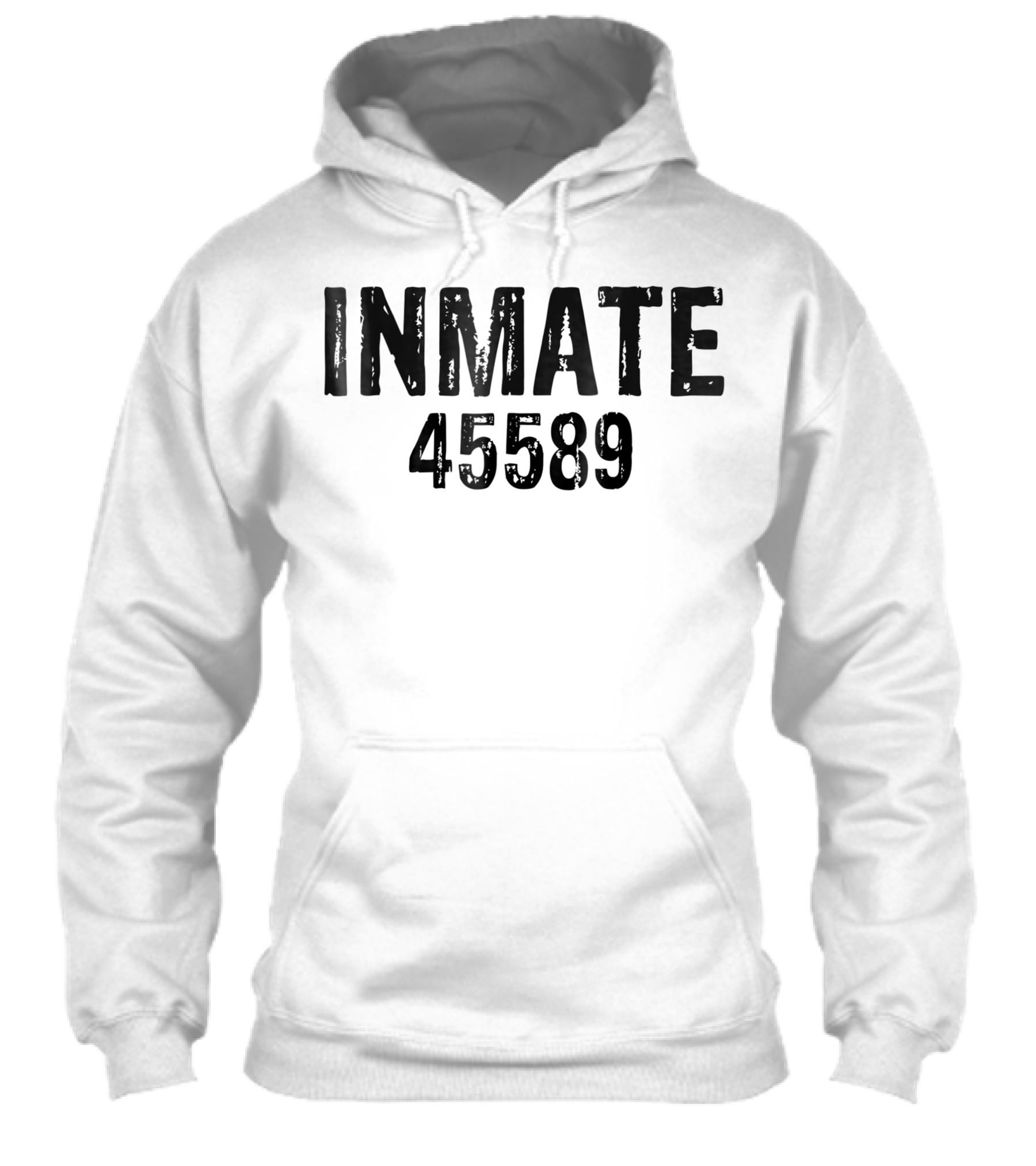 Halloween Inmate 45589 Prisoner Jail Costume Shirt