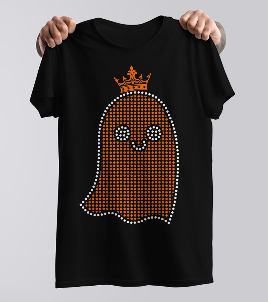 Alphabet C Monster Cute Fun Scary Creature Monogram Initial With Red Horned Face And Goofy Expression Shirt