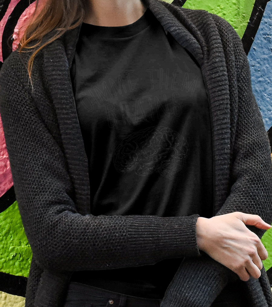 Gimme Them Brains Halloween Zombie Shirt