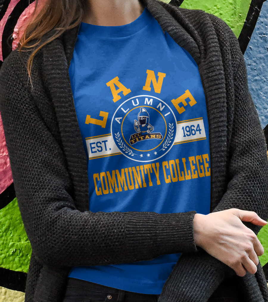 Lane Community College Alumni Est 1964 Lcc Titans Shirt