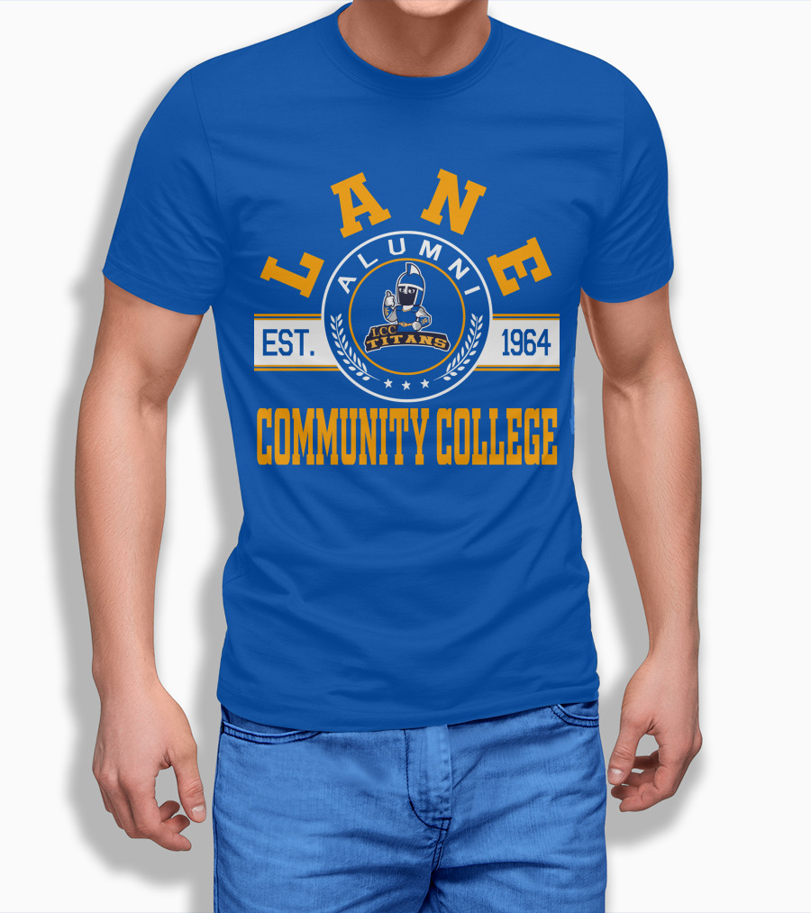 Lane Community College Alumni Est 1964 Lcc Titans Shirt