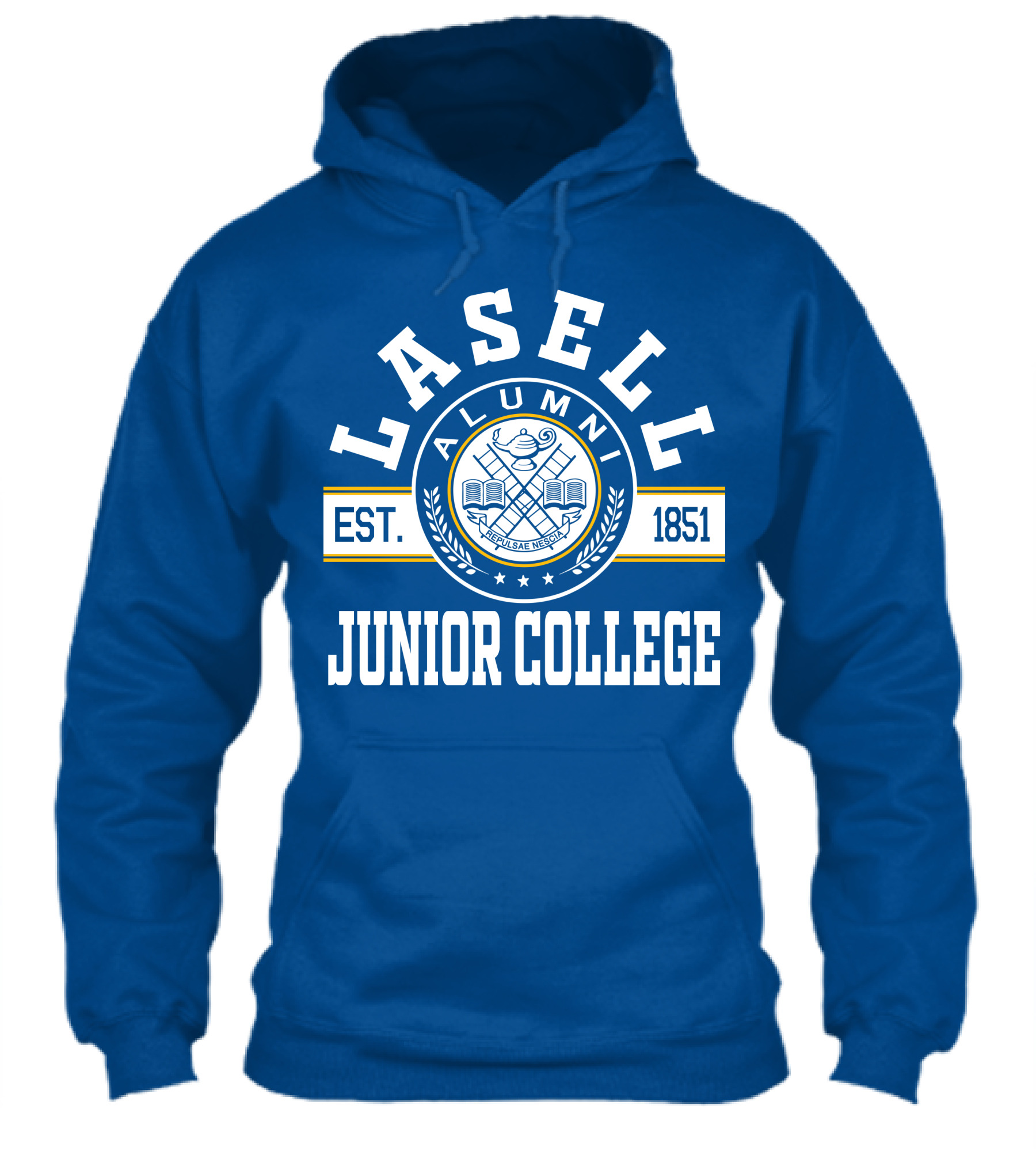 Lasell Junior College Alumni Est 1851 Perissem Nece Fregerem Shirt