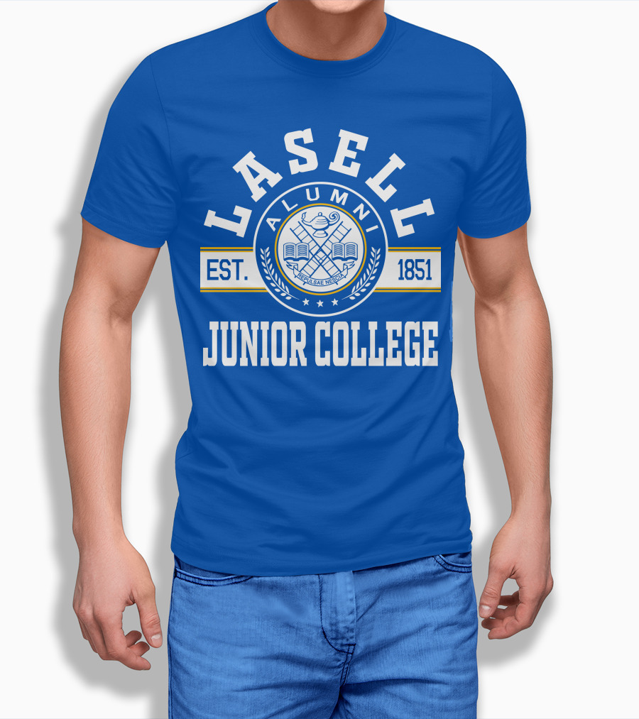 Lasell Junior College Alumni Est 1851 Perissem Nece Fregerem Shirt