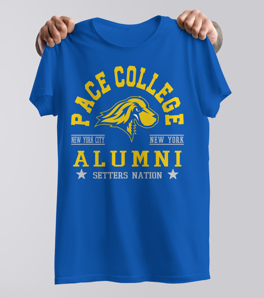 Pace University Alumni Setters Nation New York City New York Shirt