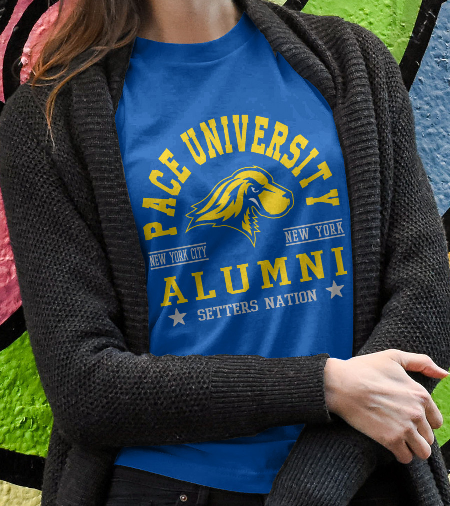 Pace University Alumni Setters Nation New York City New York Shirt