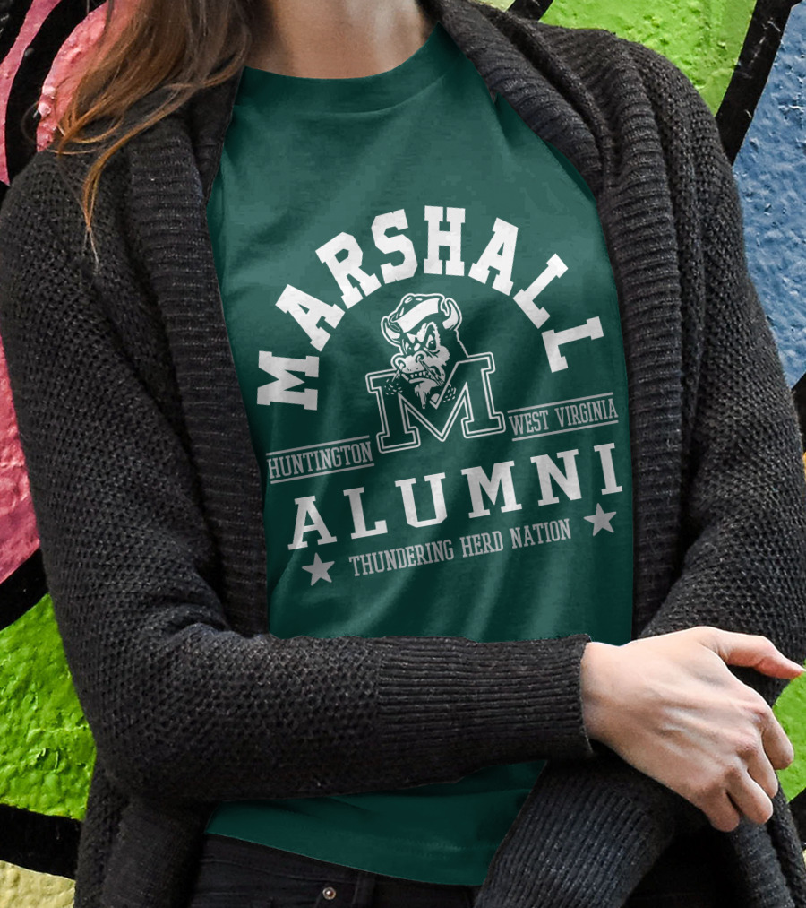 Marshall Alumni Thundering Herd Nation Huntington West Virginia Shirt