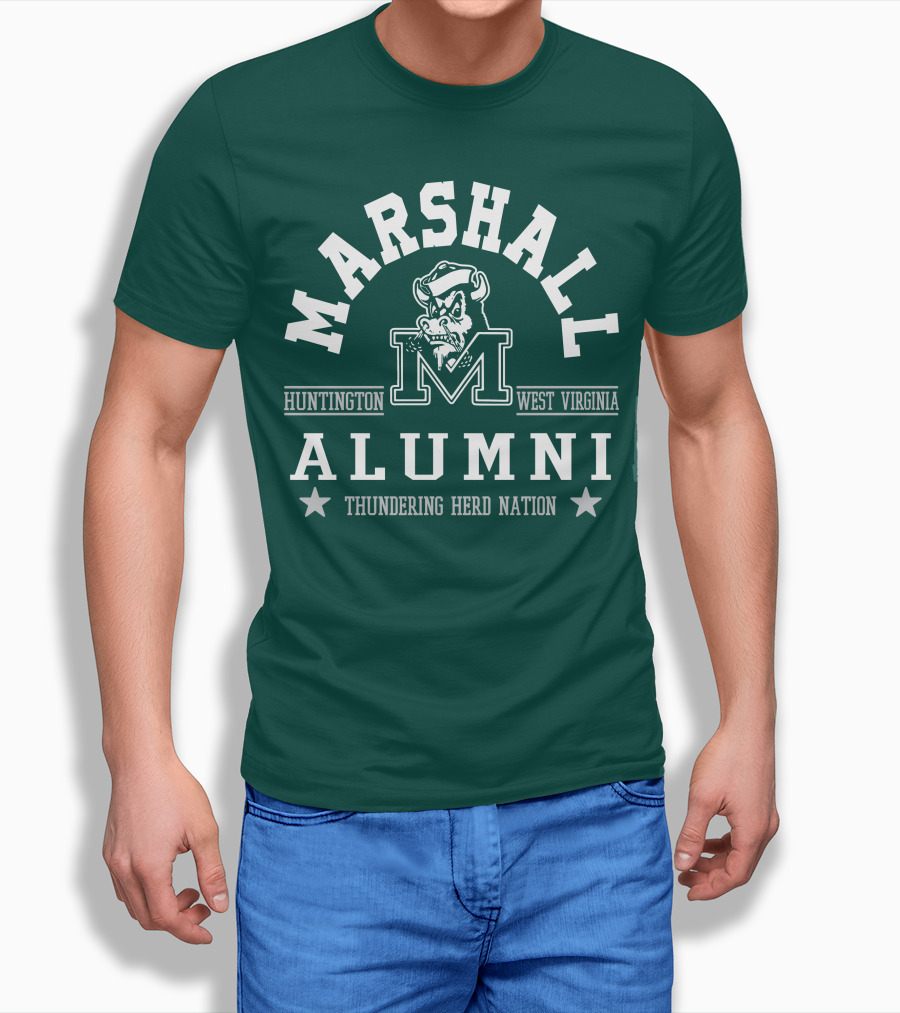 Marshall Alumni Thundering Herd Nation Huntington West Virginia Shirt