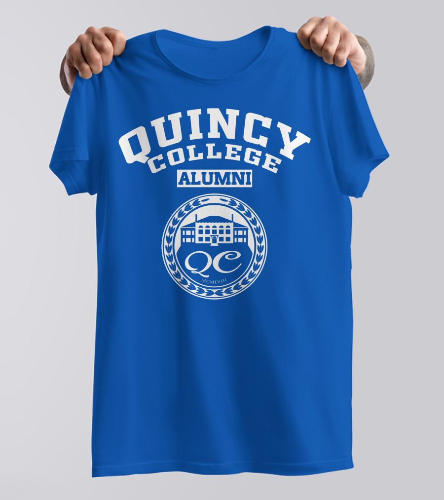 Quincy Junior College Alumni Qjc Mcmlviii Shirt