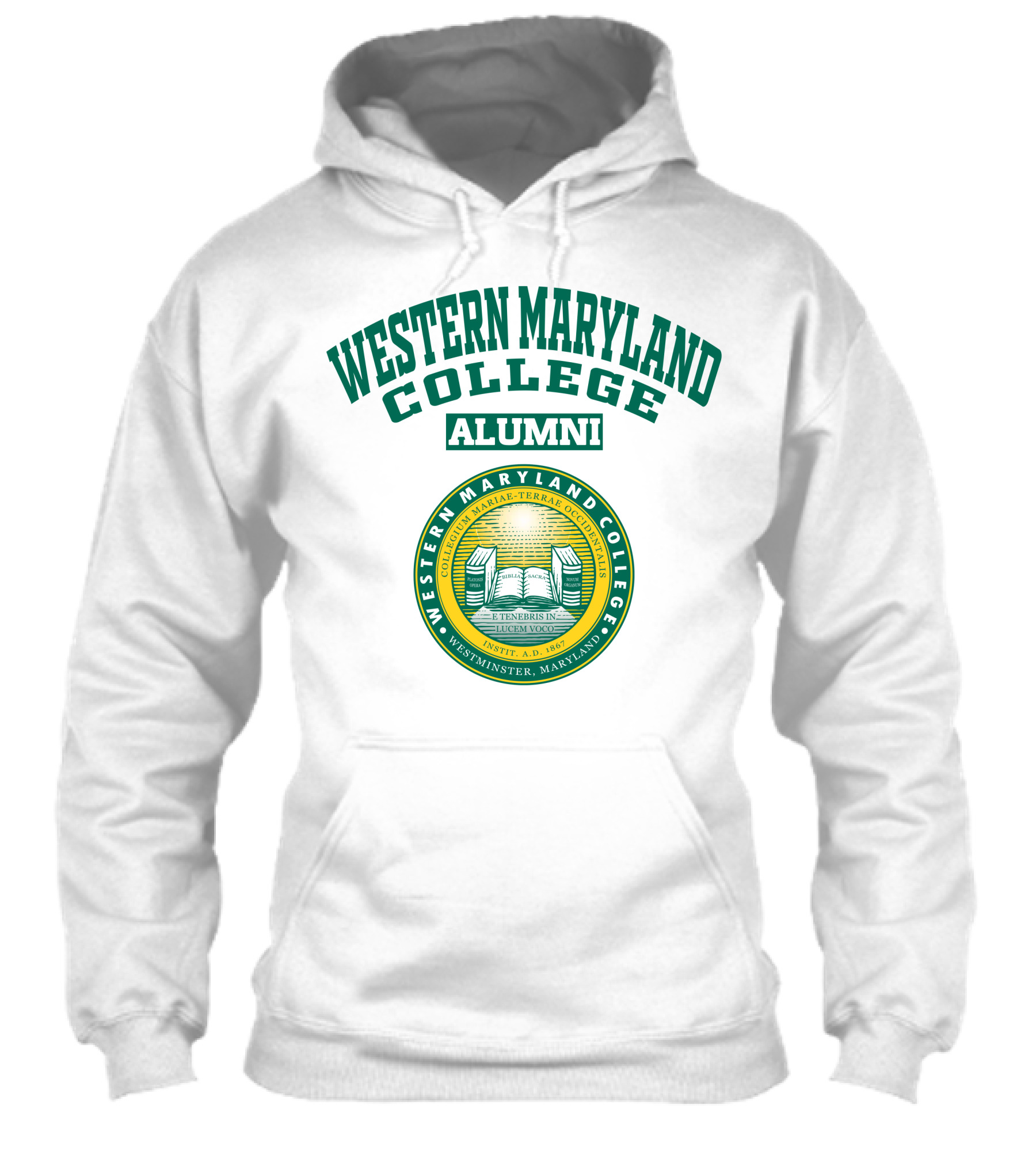 Western Maryland College Alumni Westminster Seal E Tenebris In Lucem Voco Shirt