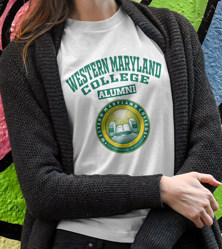 Western Maryland College Alumni Westminster Seal E Tenebris In Lucem Voco Shirt