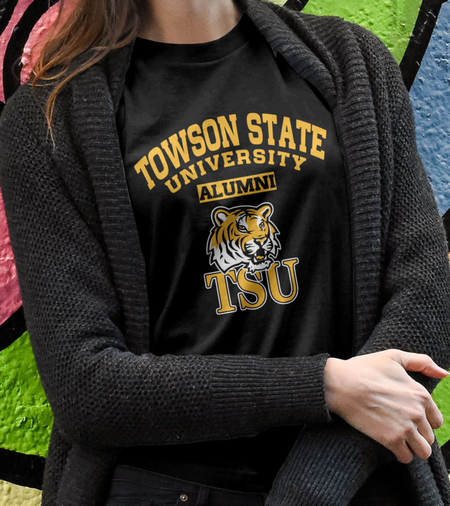 Towson State University Alumni Tsu Tiger Shirt