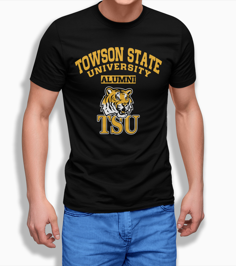 Towson State University Alumni Tsu Tiger Shirt
