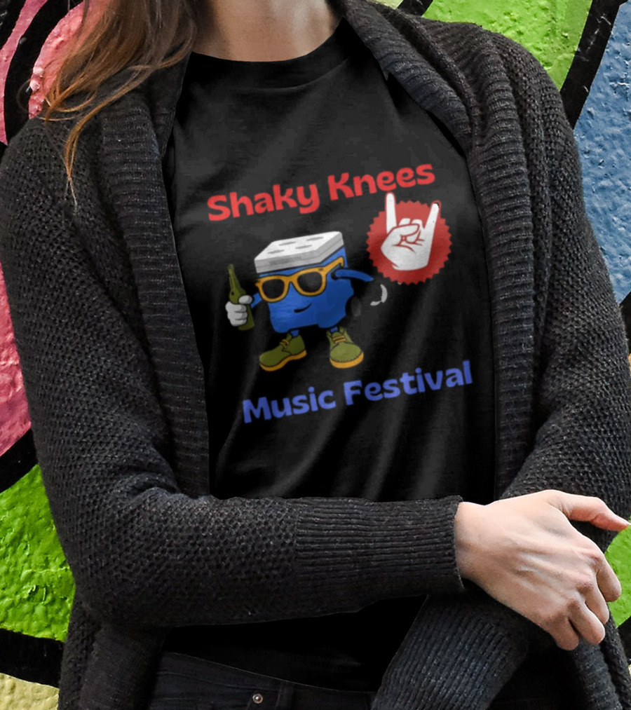 Shaky Knees Music Festival Cooler With Sunglasses And Beer Shirt