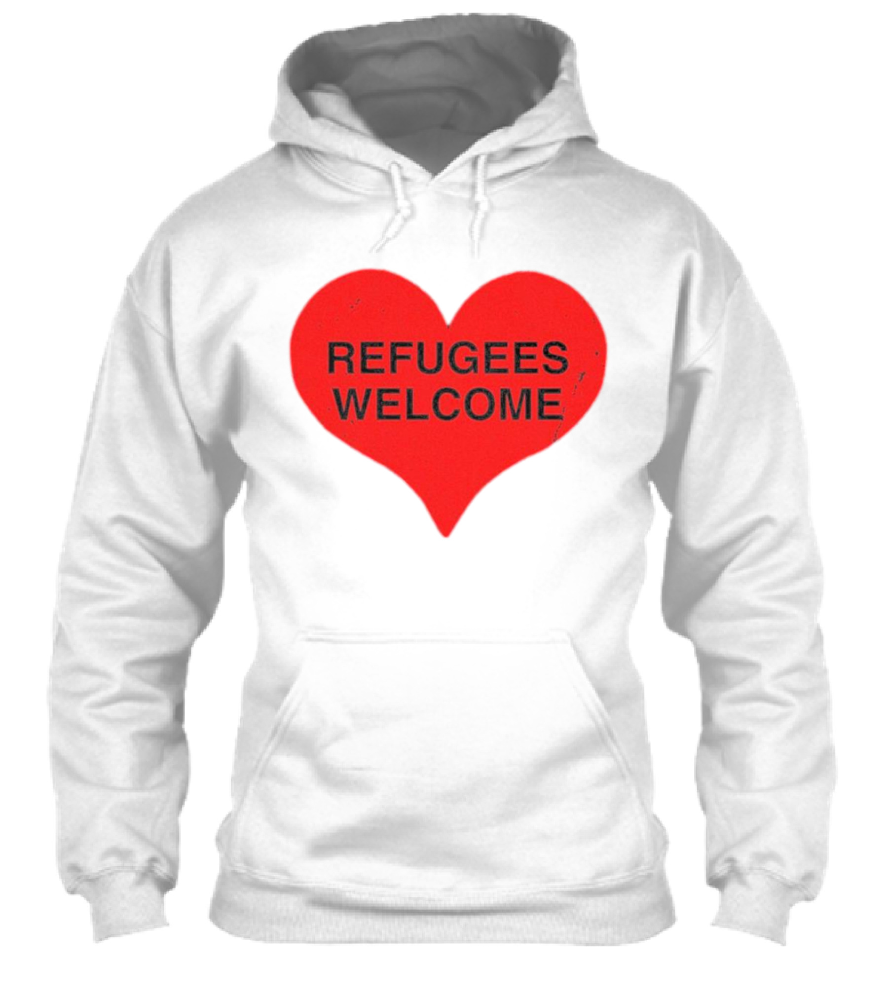 Refugees Welcome Heart Shirt