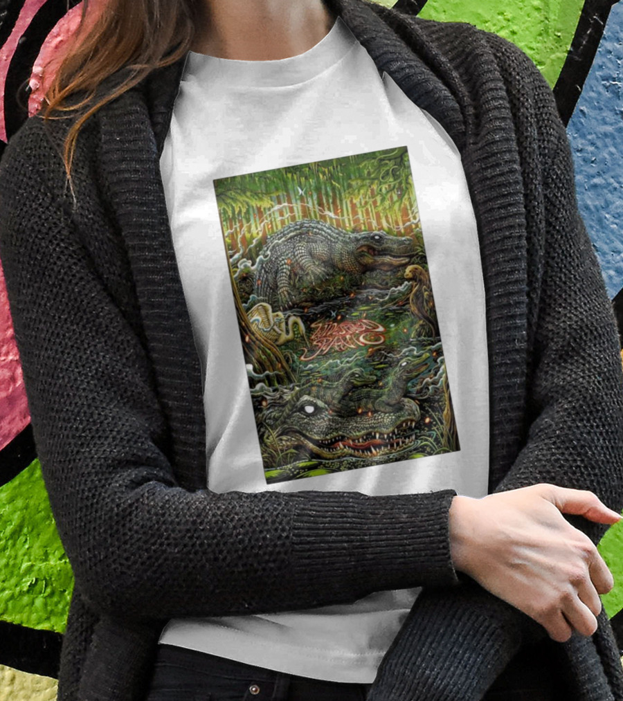 Widespread Panic Swamp Alligator Shirt