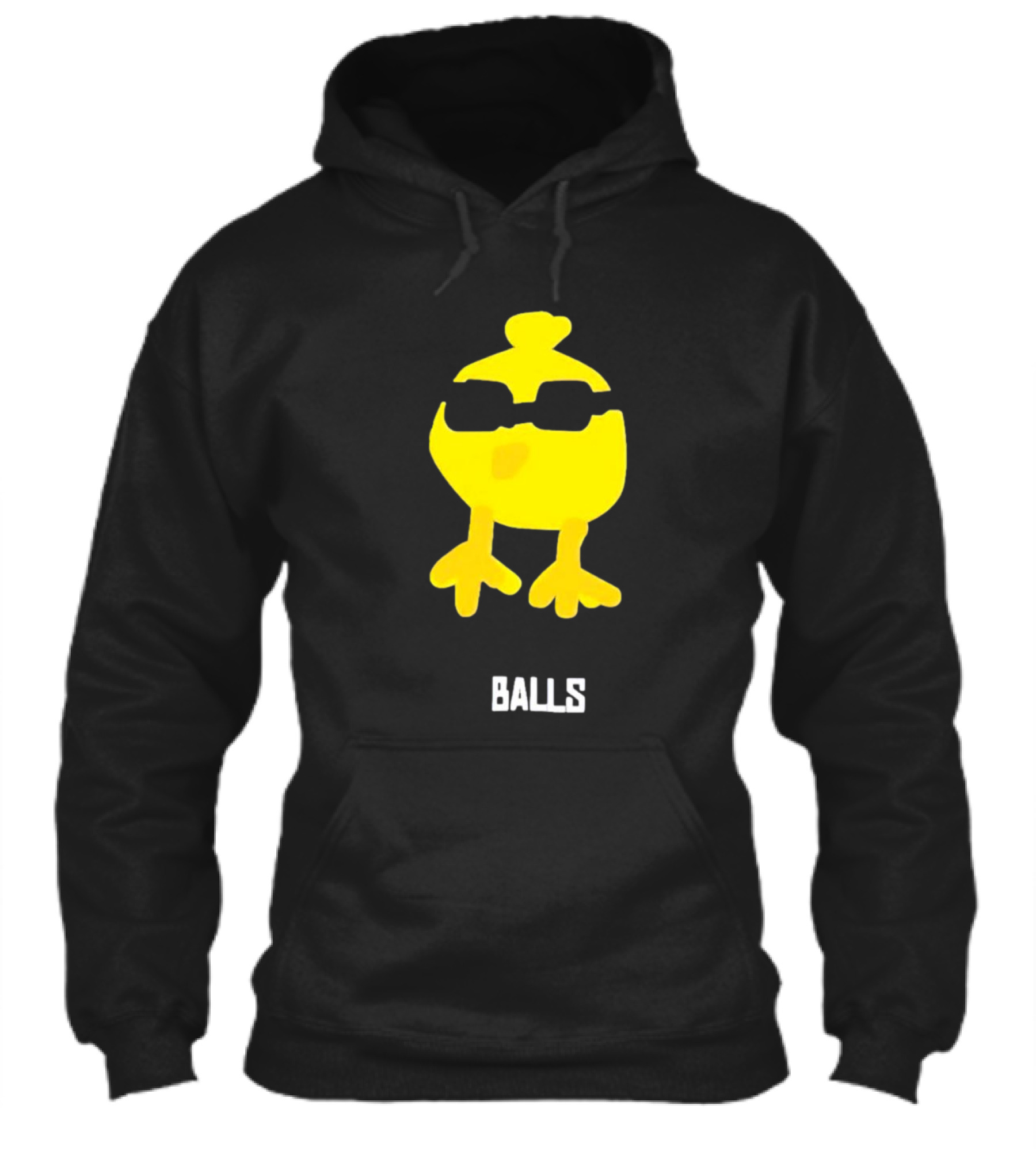 Minnow Chicken Balls Sunglasses Yellow Bird Shirt