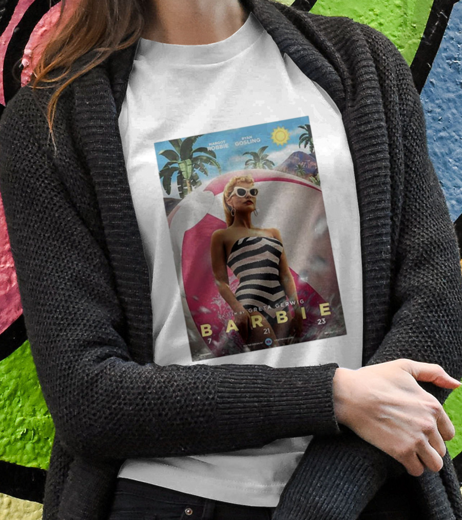 Margot Robbie Ryan Gosling Barbie 7 21 23 A Film By Greta Gerwig Shirt