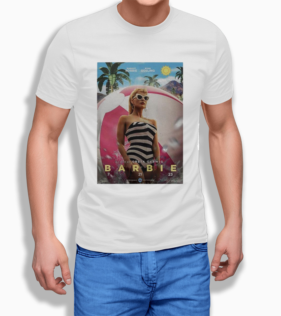 Margot Robbie Ryan Gosling Barbie 7 21 23 A Film By Greta Gerwig Shirt