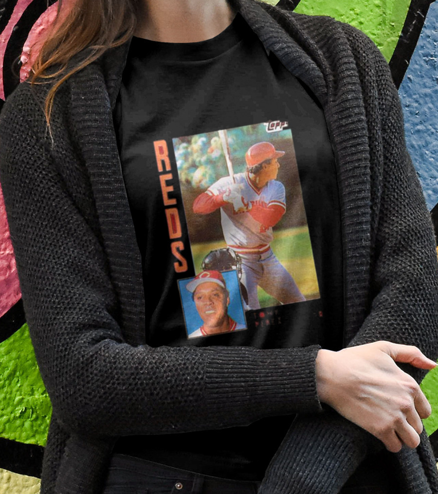 1984 Topps Tony Perez Cincinnati Reds Baseball Card Shirt