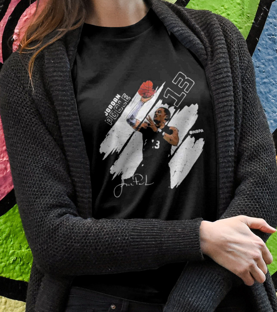 Jordan Poole Nbpa 13 Basketball Signature Shirt