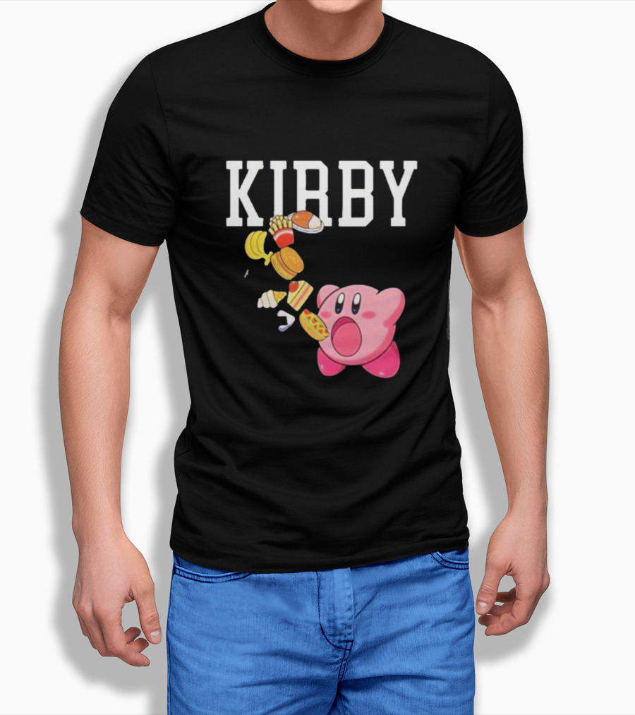 Kirby Inhales Iconic Food For Power Up Shirt