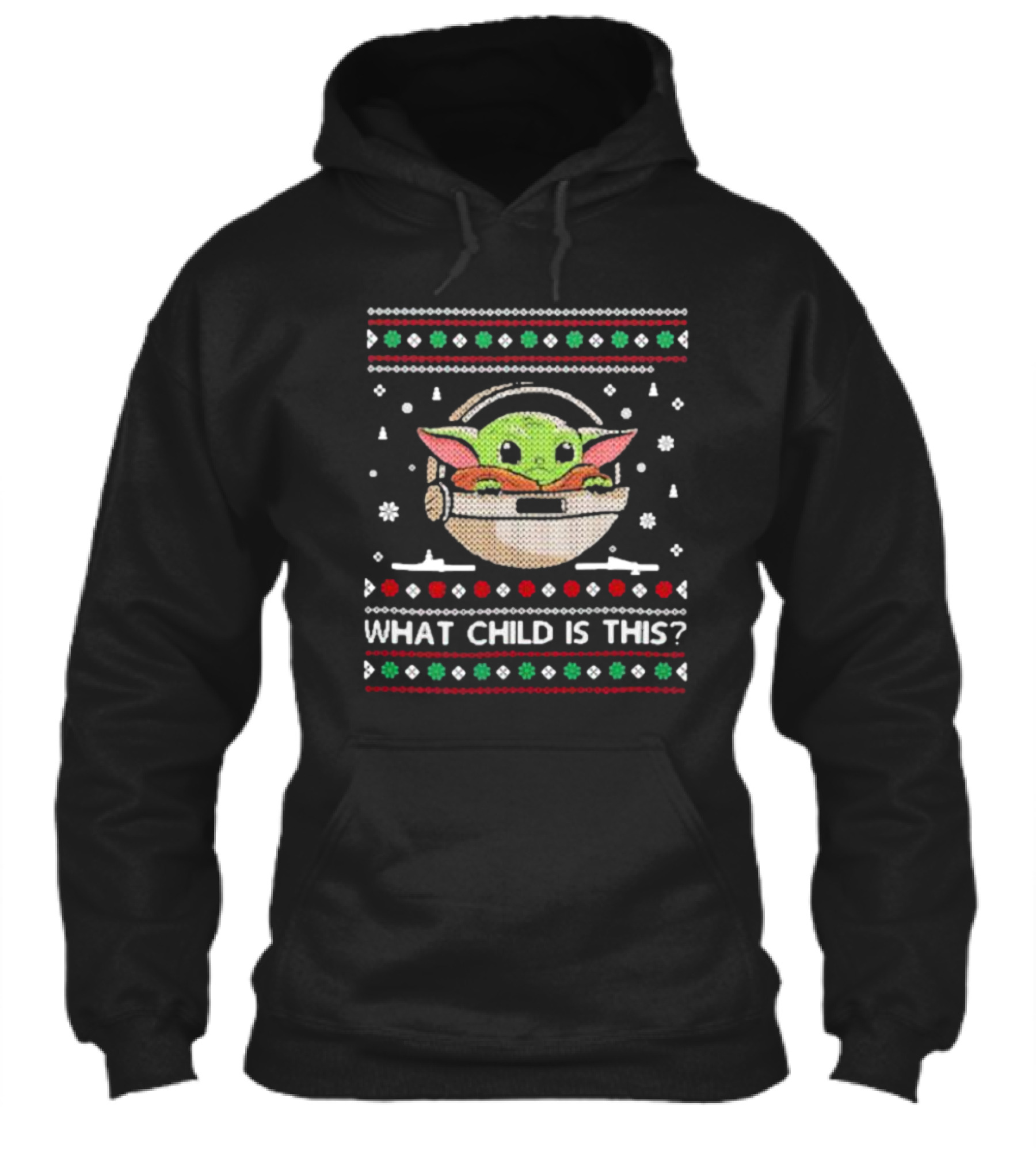 What Child Is This Funny Christmas Star Wars Baby Yoda Ugly Shirt