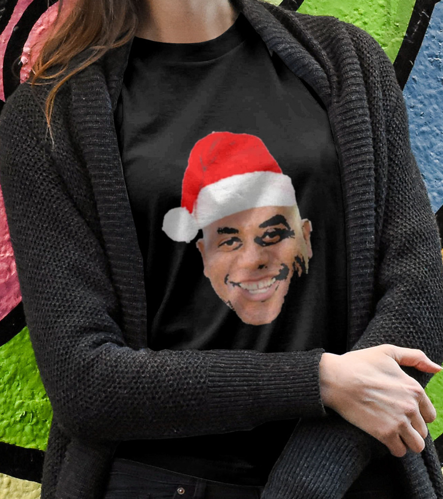 Winter Christmas Ainsley Meme Santa Hat Shirt