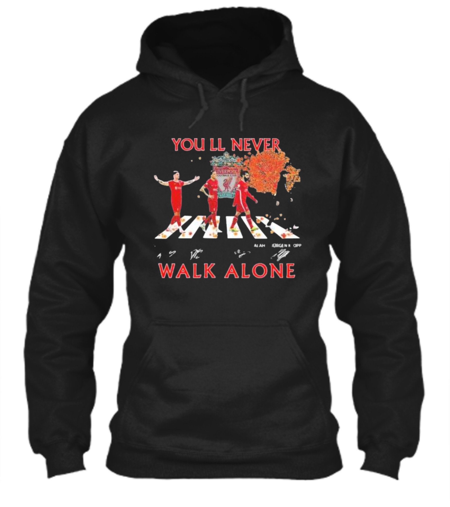 Liverpool Fc Youll Never Walk Alone Abbey Road Jurgen Klopp Shirt